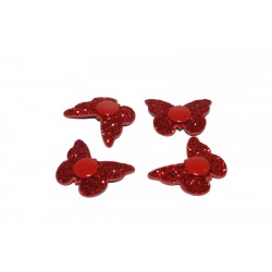 Lelli Kelly LK4544 Ali Di Fata Anfibio Glitter Rosso