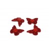 Lelli Kelly LK4544 Ali Di Fata Anfibio Glitter Rosso