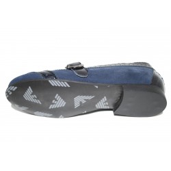 Giorgio Armani AMA0208-A Mocassino Ballerina Blue Outlet Numero31
