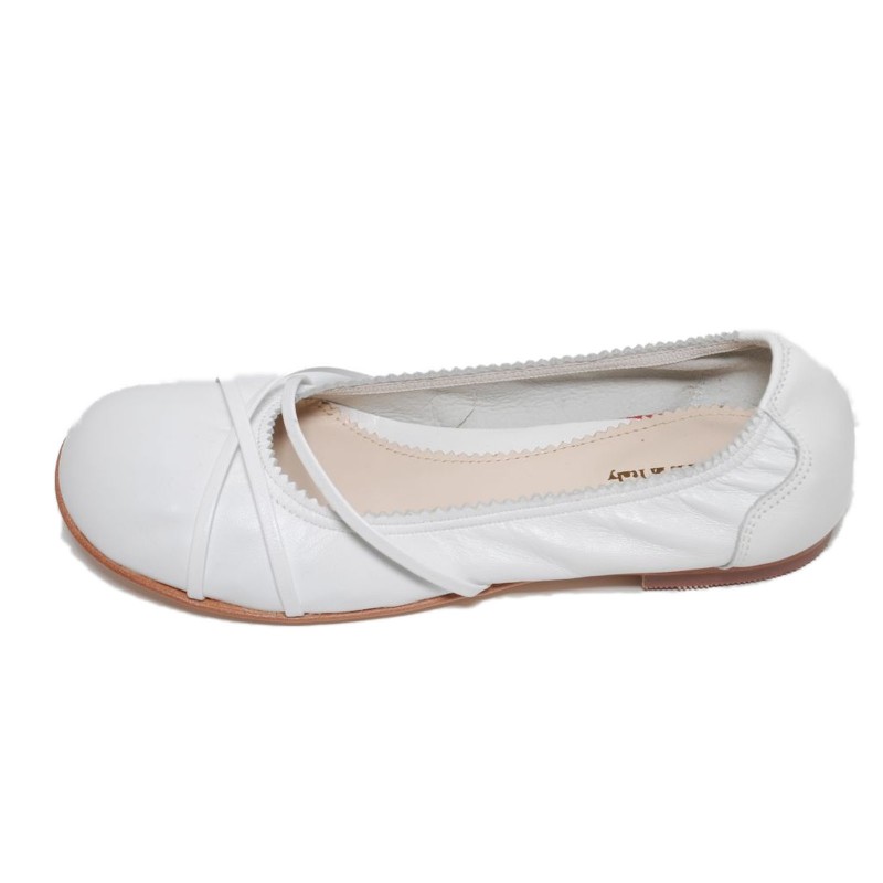 Prosperine I027 Ballerina Bianco Outlet Numero31