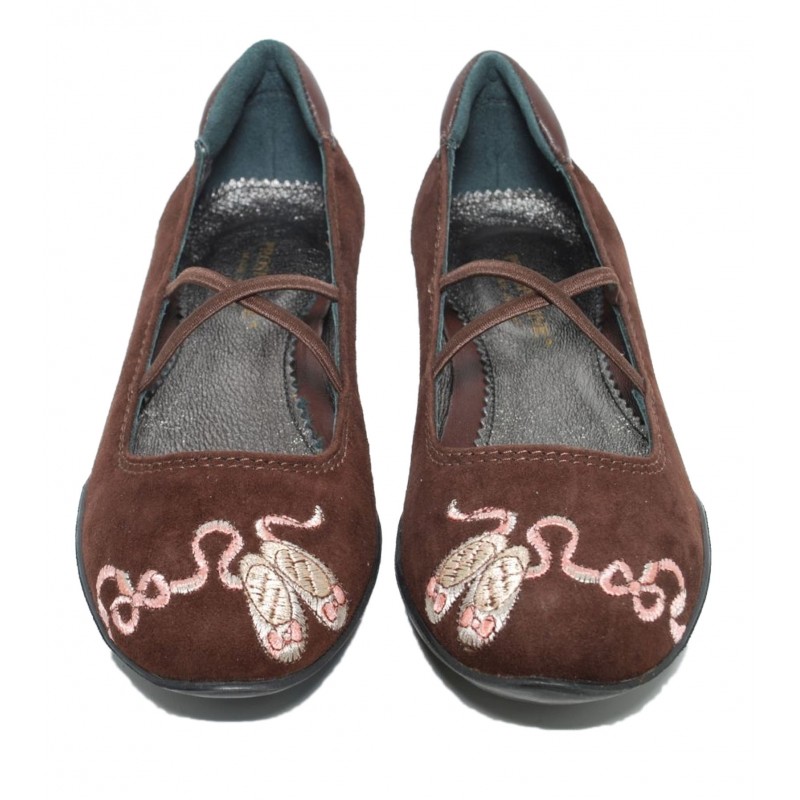 Prosperine N015 Ballerina Testa Di Moro Outlet Numero33