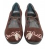 Prosperine N015 Ballerina Testa Di Moro Outlet Numero34