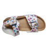 Grunland LUCE SB1128-40 Sandalo Bianco-Multicolor