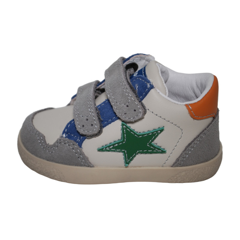 Falcotto Alnoite Hight VL Sneaker Alta Dark Grey-Milk-Grass