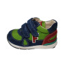 Falcotto Chris VL Sneaker Alta Navy-Granata-Verde Outlet Numero19