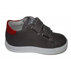 Falcotto Edige VL Sneaker Alta Dark Grey-Red