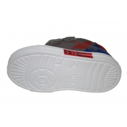 Falcotto Edige VL Sneaker Alta Dark Grey-Red