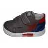 Falcotto Edige VL Sneaker Alta Dark Grey-Red