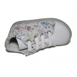 Falcotto Jay Zip Sneaker Alta White