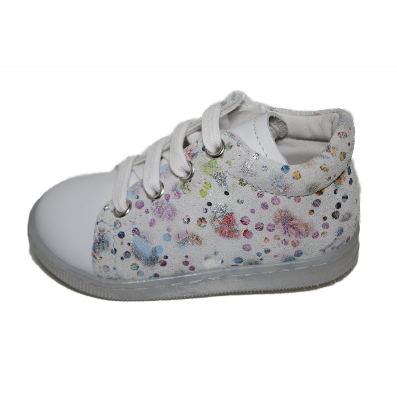 Falcotto Jay Zip Sneaker Alta White