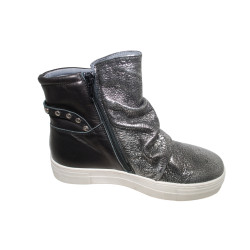 La Pregiata I7442 Sneakers Nero-Ematite Outlet Numero30