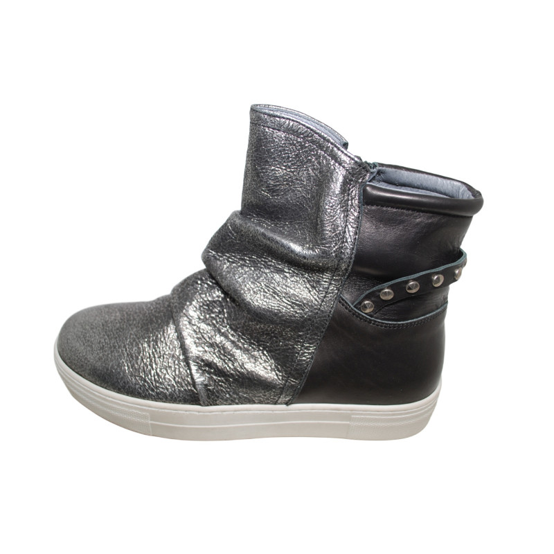 La Pregiata I7442 Sneakers Nero-Ematite Outlet Numero30