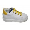 Falcotto Salazar Sneaker Alta White-Yellow-Navy