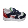 Falcotto Stripe VL Sneaker Navy-White-Red
