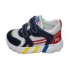 Falcotto Stripe VL Sneaker Navy-White-Red