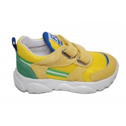 Falcotto Stripe VL Sneaker Yellow-Green