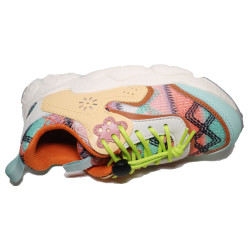 Naturino Doi Flower Mountain Sneaker Light Green-Zucca-Multi