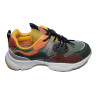 Naturino Yamano 3 Flower Mountain Sneaker Militare-Brown-Grey