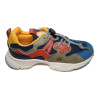 Naturino Yamano 3 Flower Mountain Sneaker Navy-Taupe