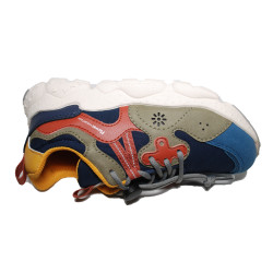 Naturino Yamano 3 Flower Mountain Sneaker Navy-Taupe