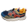 Naturino Yamano 3 Flower Mountain Sneaker Navy-Taupe
