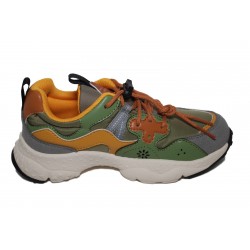 Naturino Yamano Flower Mountain Sneaker Green-Multi