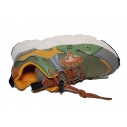 Naturino Yamano Flower Mountain Sneaker Green-Multi