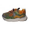 Naturino Yamano Flower Mountain Sneaker Green-Multi
