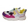 Naturino Yamano3 Flower Mountain Sneaker Beige-Violet