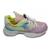 Naturino Yamano3 Flower Mountain Sneaker Cream-Lilac-Multi