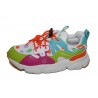 Naturino Yamano3 Flower Mountain Sneaker Lime-Fuchsia-Dream