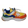 Naturino Yamano3 Flower Mountain Sneaker Orange-Yellow-Azure