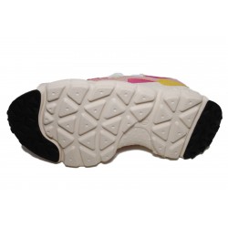 Naturino Yamano3 Flower Mountain Sneaker Pink-Yellow-Fuxia