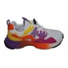 Naturino Yamano3 Flower Mountain Sneaker White-Red-Orange-Yellow