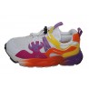 Naturino Yamano3 Flower Mountain Sneaker White-Red-Orange-Yellow