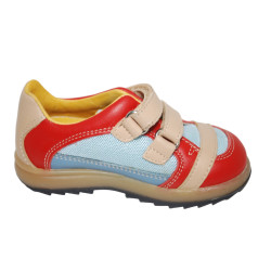 Naturino 4501 Sneakers Rosso-Celeste-Beige Outlet Numero21