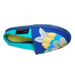 Giesswein Eschborn 47302-599 Pantofola Azzurro Outlet Numero31