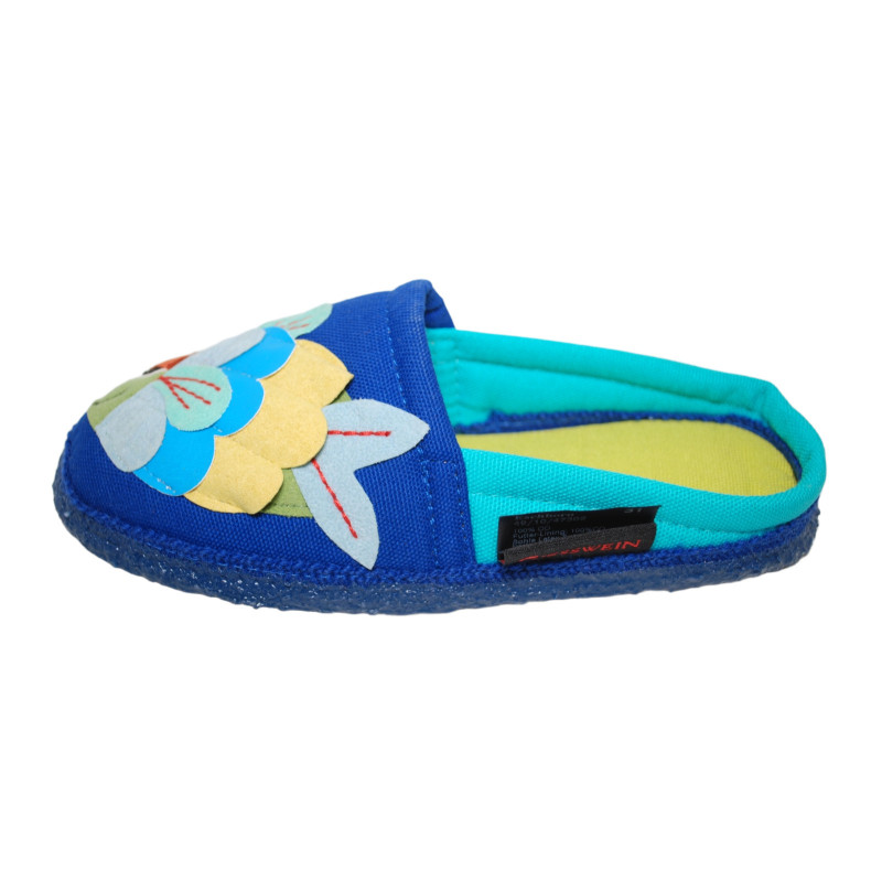 Giesswein Eschborn 47302-599 Pantofola Azzurro Outlet Numero31