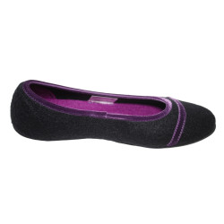 Giesswein Natters 50051-022 Pantofola Ballerina Nero Outlet Numero40