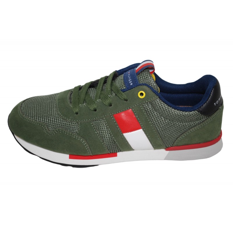 Tommy Hilfiger Classic Boy Sneaker Verde Outlet Numero38
