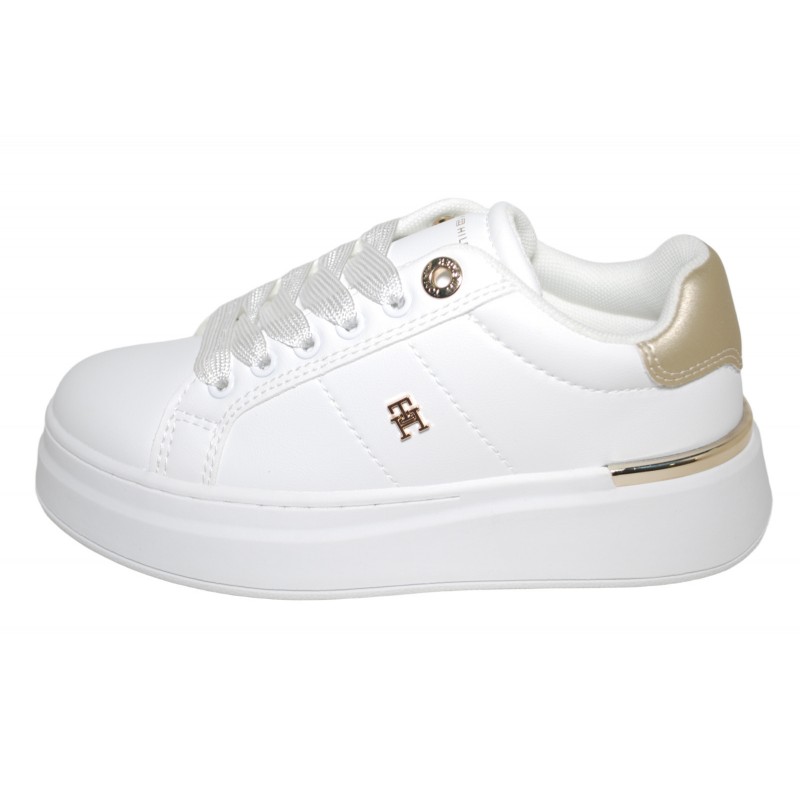 Tommy Hilfiger T3A9-34253 Sneaker White-Platinum