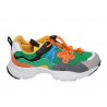 Naturino Yamano3 Flower Mountain Sneaker Grey-Dark-Green