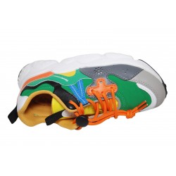 Naturino Yamano3 Flower Mountain Sneaker Grey-Dark-Green
