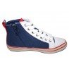 Geox Kiwi Boy Sneaker Alta Blue-White Numero26