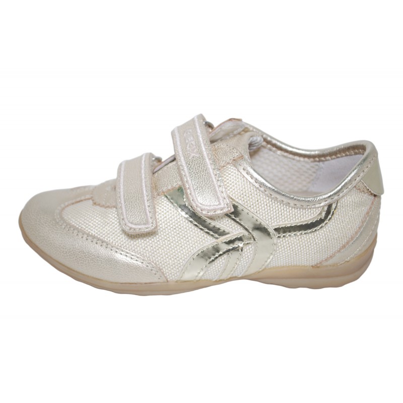 Geox Shady Sneaker Bassa Beige-Gold Outlet Numero28