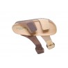 Grunland CB2249-11 Hola Sandalo Doppia Fascia Testa Di Moro-Taupe
