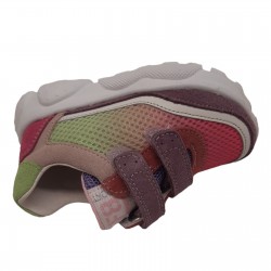 Falcotto Amantea VL Sneaker Fuxia-Verde