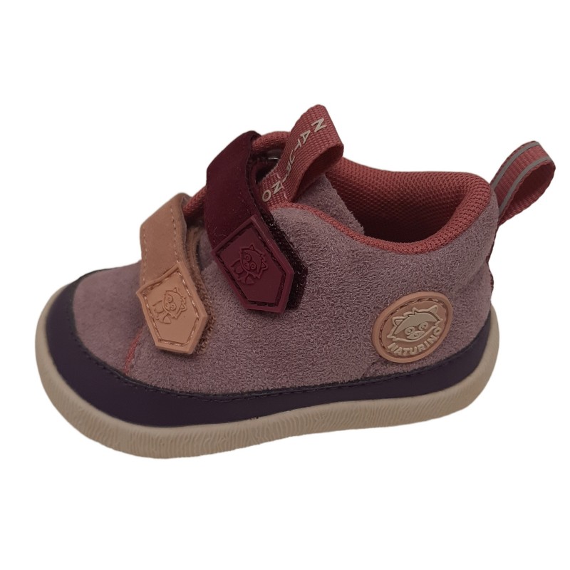 Naturino Yompy H VL BAREFOOT Sneaker Alta Lilla