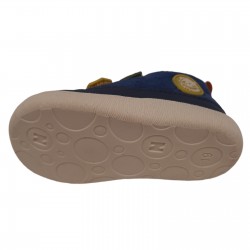 Naturino Yompy H VL BAREFOOT Sneaker Alta Blue