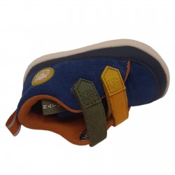 Naturino Yompy H VL BAREFOOT Sneaker Alta Blue